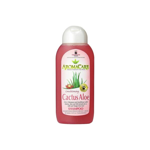 Soothing Shampoo for Dogs with Aloe Vera and Yucca Extract for Skin and Coat Care