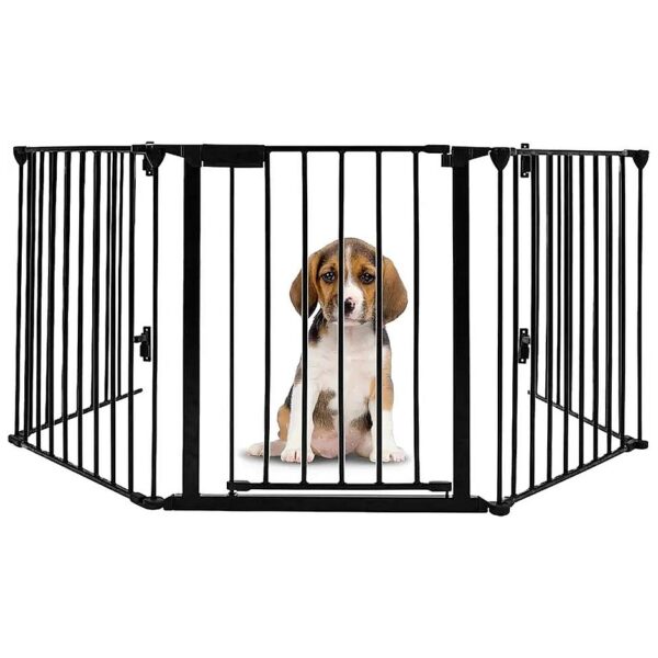 Spacious and Secure Pet Playpen Barrier for Large and Small Pets Alike