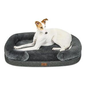 Spacious and Supportive Dog Bed for Extra Large Dogs with Orthopedic Foam