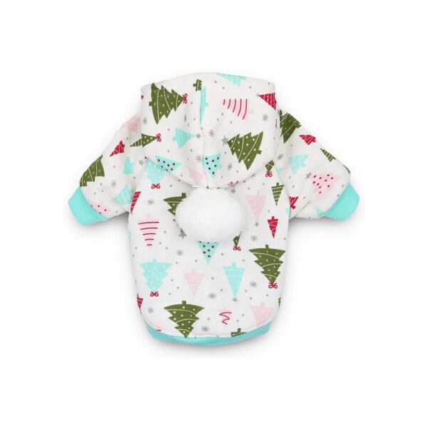 Special Christmas Treat for Small Dogs Fleece Hoodie