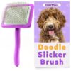 Specialized Brush for Curly Wavy Haired Dogs with Tangles