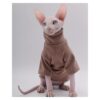 Sphynx Cat Warm Thermal Underwear and Clothes for Hairless Cats and Small Breed Dogs