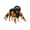 Spider Pup Costume for Small Dogs with Faux Fur Legs and Stuffed Hood