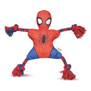 Spiderman Rope Flyer Dog Toy Officially Licensed Marvel Comics Pet Toy