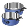 Spill Proof Dog Crate Water Bowls with Large Capacity for Medium to Large Breed Pets