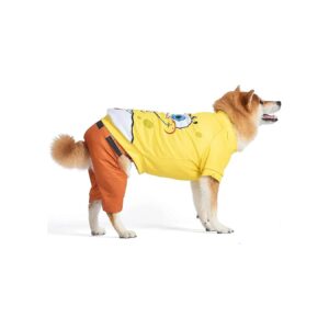 Spongebob Squarepants Halloween Dog Costume Polyester Medium Spongebob Squarepants Outfit