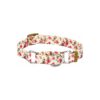 Spring Scent Inspired Rose Print Floral Pattern Martingale Dog Collar for Dogs