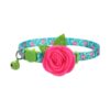 Spring Whimsy Floral Kitten Collar Breakaway for Small Female Dogs