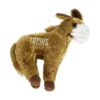 Squeak Plush Tuchis Donkey Dog Toy 5 by 5 Inch