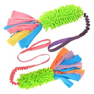 Squeaky Bungee Rope Tug Toy for Small Medium Large Dogs