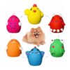 Squeaky Dog Toys for Small Dogs and Medium Breeds Natural Rubber Latex Balls