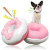 Squeaky Donut Dog Toys for Small to Large Breed Dogs