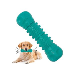 Squeaky Food Grade Rubber Chew Toy for Aggressive Chewers and Teething Puppies