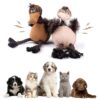 Squeaky Plush Dog Toys for Large Breed and Small