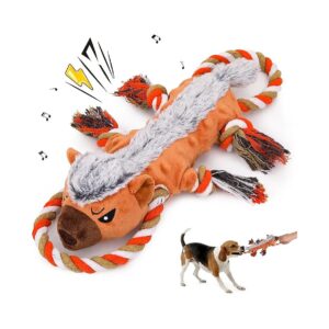 Squeaky Plush Dog Toys for Small Medium Large Dogs for Holiday Gifts