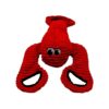 Squeaky Plush Lobster Tug Toy for Medium to Large Dogs with Grip Handles