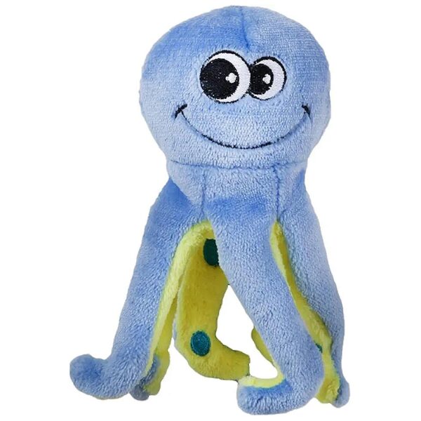 Squeaky Plush Octopus Dog Toy for Small to Large Dogs of All Stages