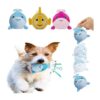 Squeaky Rubber Bouncy Fetch Pet Balls for Medium Small Dogs Interactive Play Toy