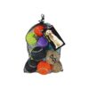 Squeaky Tennis Balls for Dogs, 5inch, 6colors, 12 Pack, Pet Training Accesor