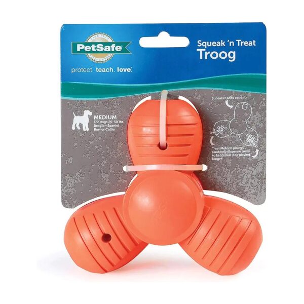 Squeaky and Treat-filled Chew Toy for Small Pets