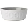 Stable and Stylish Ceramic Dog Bowl for Pets with 5-Cup Capacity