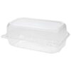 Stackable Clear Plastic Food Containers with Durable and Crack-Resistant Design