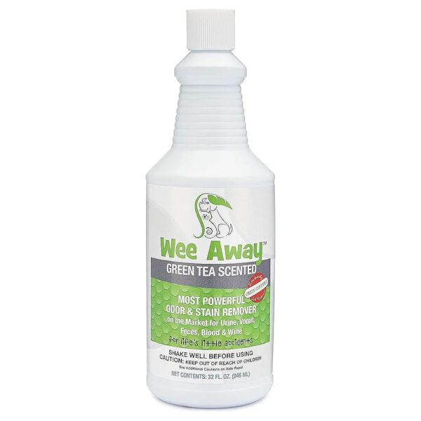 Stain and Odor Eliminator for Dog and Cat Owners with Green Tea Scent