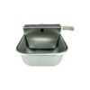 Stainless Steel Automatic Dog Waterer Bowl Dispenser for Easy Refill