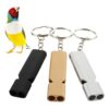 Stainless Steel Bird Whistles for Home Feeding Association Training Pigeons Parrots Doves