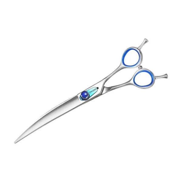 Stainless Steel Curved Scissors for Dog Grooming Professional Trimming of Curved Surfaces