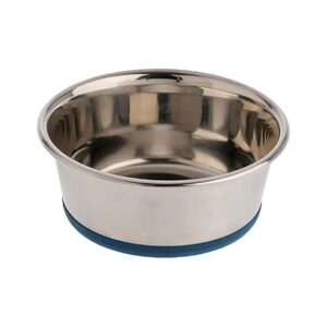 Stainless Steel Dog Bowls 75 Pint Capacity 2 Pack Nonslip and Rust Resistant