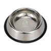 Stainless Steel Food Bowl for Small to Medium Dogs with Anti-Skid Base