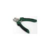 Stainless Steel Green Pet Nail Trimmer with Curved Cutting Edge