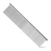 Stainless Steel Pet Comb for Efficient Detangling and De-Matting of Dog and Cat Hair