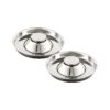 Stainless Steel Pet Food and Water Bowls for Multiple Pets