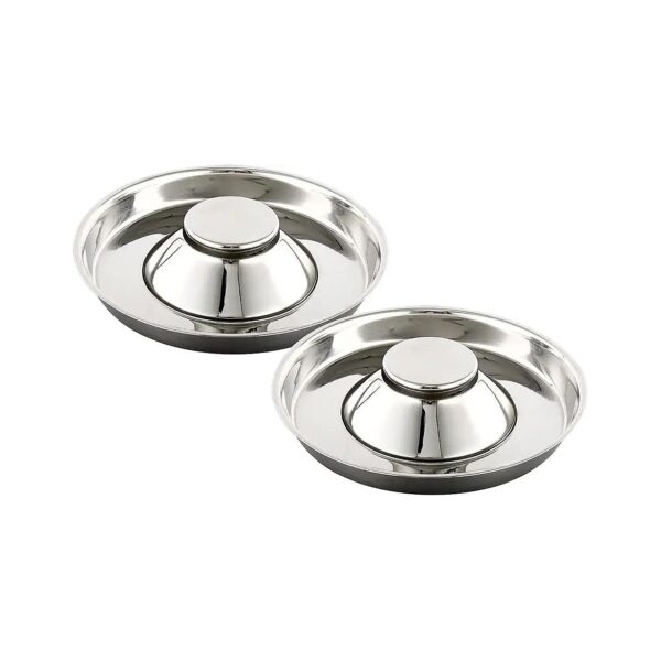 Stainless Steel Pet Food and Water Bowls for Multiple Pets