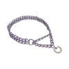 Stainless Steel Rainbow Dog Chain Collar with Adjustable Size for Small Medium Large Dogs