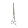 Stainless Steel Scissors 10 Inch Ice Tempered Beveled Edge Barber Groomer Straight