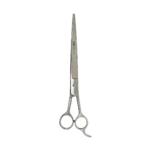 Stainless Steel Scissors 10 Inch Ice Tempered Beveled Edge Barber Groomer Straight