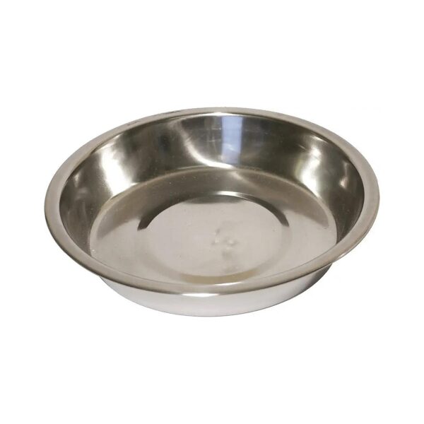 Stainless Steel Shallow Puppy Pan 8 Inch for Small Breed Needs