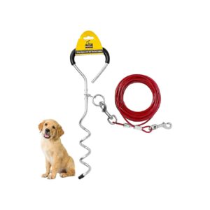 Standout Dog Supply - Premium Steel Dog Leash Stake for the Modern Pet