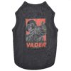 Star Wars Dog Clothing Soft T-Shirts for Large Dogs with Darth Vader Print