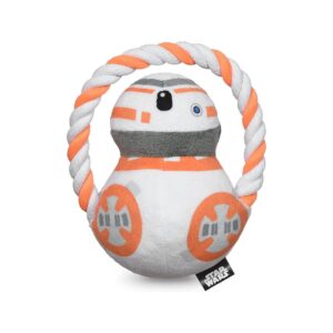 Star Wars Dog Toys BB8 Rope Ring with Plush Head Dog Chew Toy Multisensory Toy for Dogs