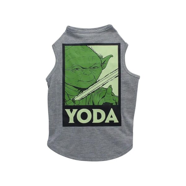 Star Wars Yoda Dog Apparel for Small Dogs with Lightsaber