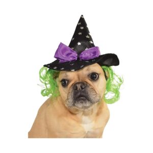 Star Witch Hat Dog Costume for Medium to Large Breed Halloween Pet Accessory