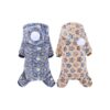 Starry Night Dog Pajamas Medium Dog 2-Pack Flannel Small Dog Sweater Hoodie