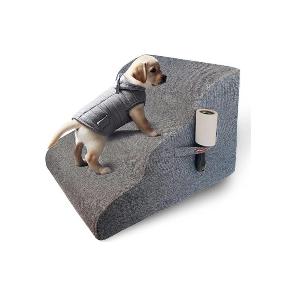 Step Easy Access Dog Ramp for Small Dogs and Cats to Get on Bed or Couch