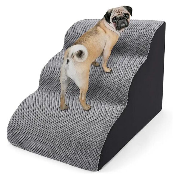 Step High-Density Foam Dog Stairs for Older or Injured Dogs