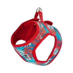 Step in Dog Harness with Nickel Plated Hardware Soft Mesh L Maldives