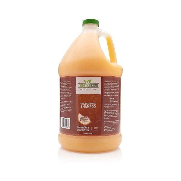 Stimulating Ginger Orange Dog Shampoo for Relieving Tension and Adding Vibrant Shine